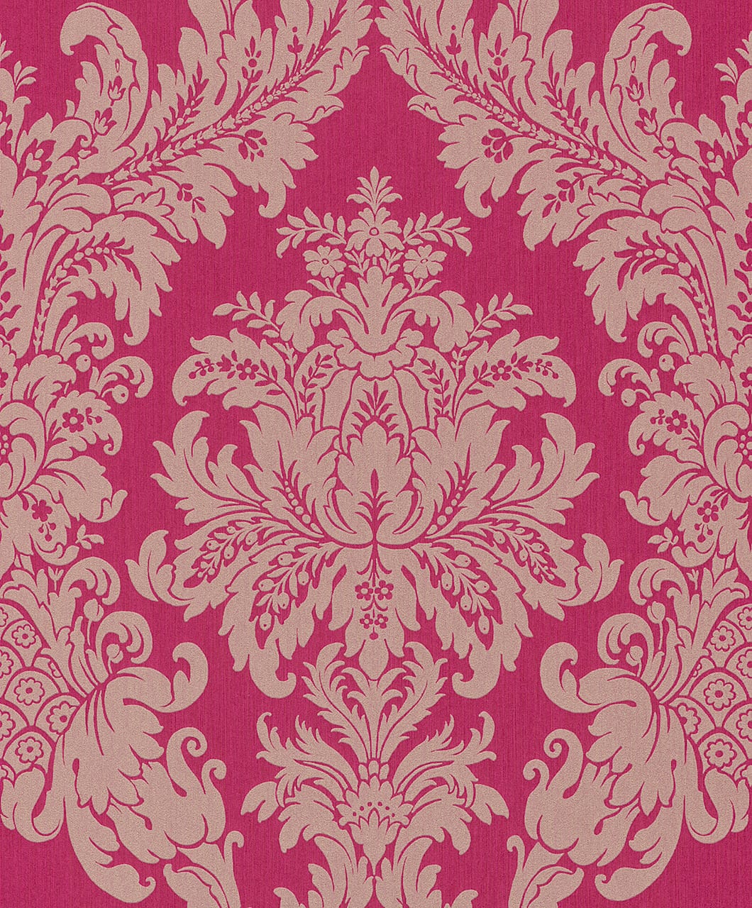 Floral - pink Vlies-Tapete Rasch